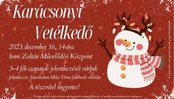 Karácsonyi vetélkedő 2023. december 16. 